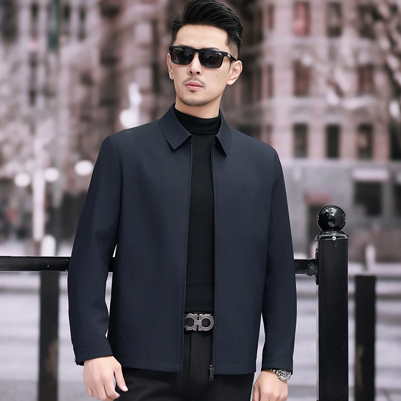 断码捡漏防晒外套1-199男商务休闲夹克衫春季中老年爸爸装