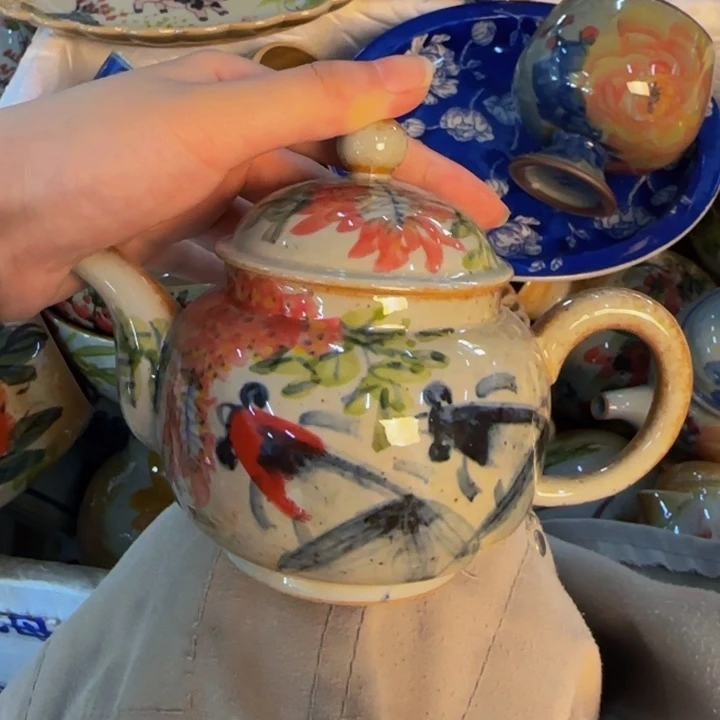 瓷片景德镇陶瓷手工手绘