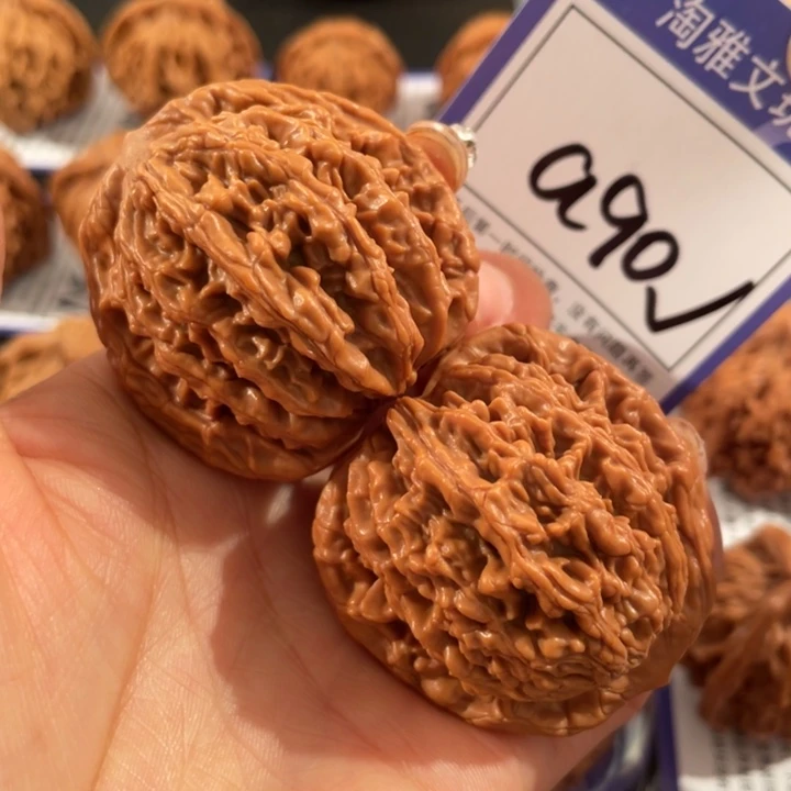 把件文玩核桃90号4.3➕虎头
