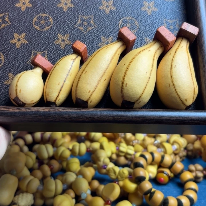 大***吉木天然葫芦烙画香蕉