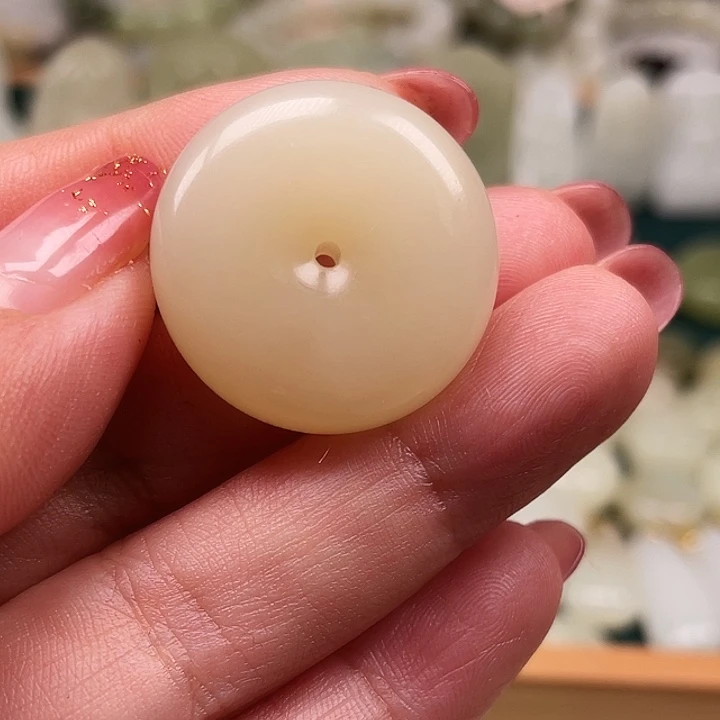 猫***丶和田玉（糖玉）未镶嵌手链