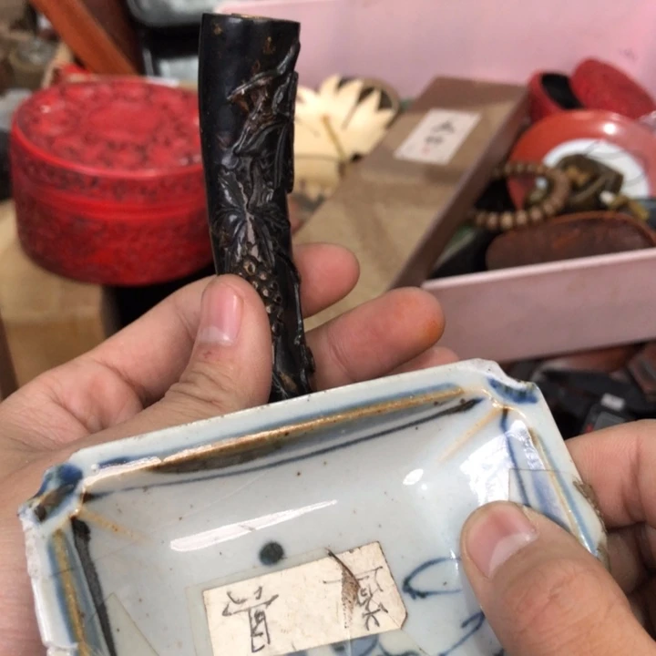 陶瓷孤品单件车里拍