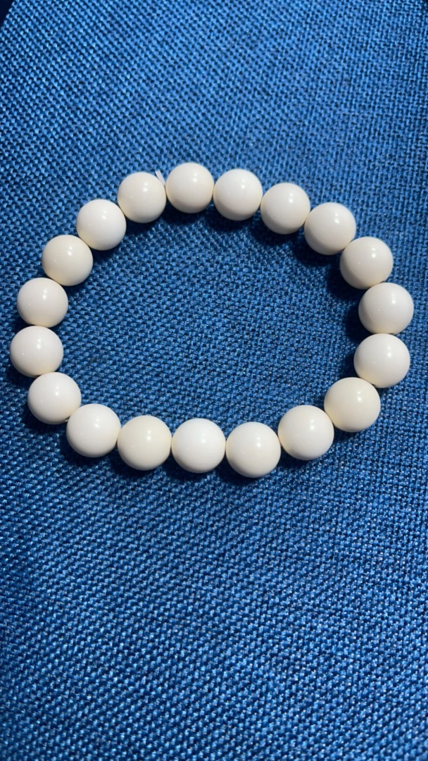 猛犸牙单圈珠子20颗