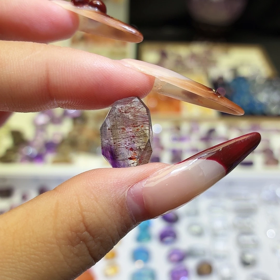 吊坠(不含链)水晶未镶嵌紫超七 150