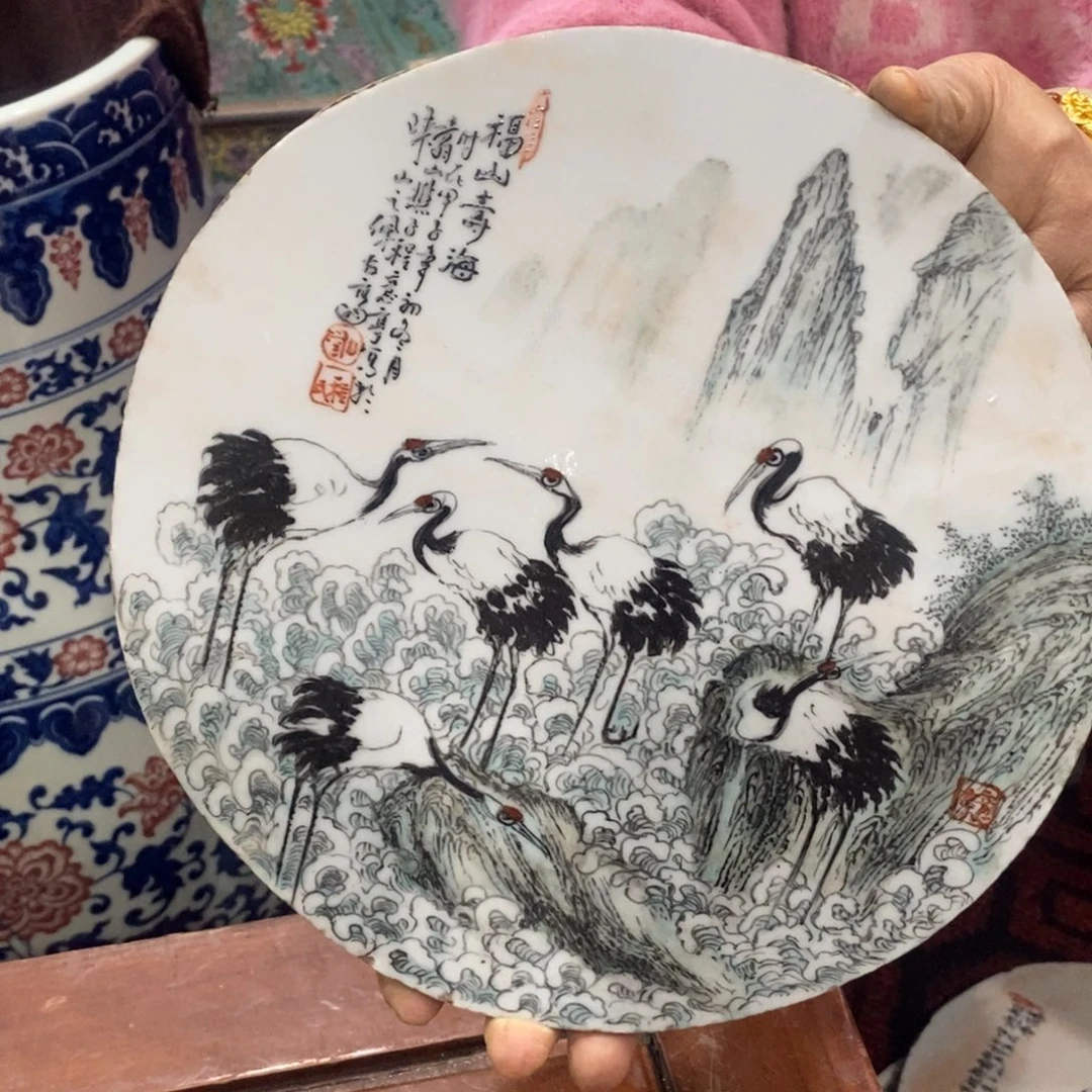 老***清摆件陶景德镇陶瓷景德镇