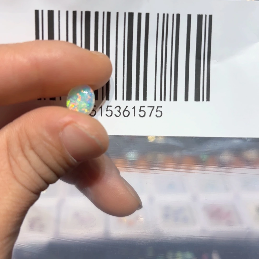 欧泊戒指银S925镶嵌玥*戒指