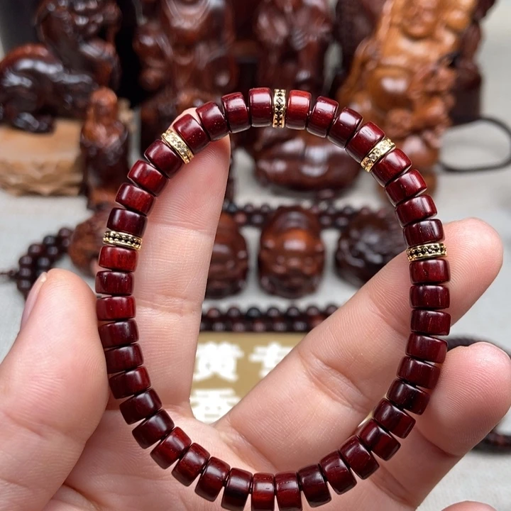 紫檀木类端景台金*兔五路财神