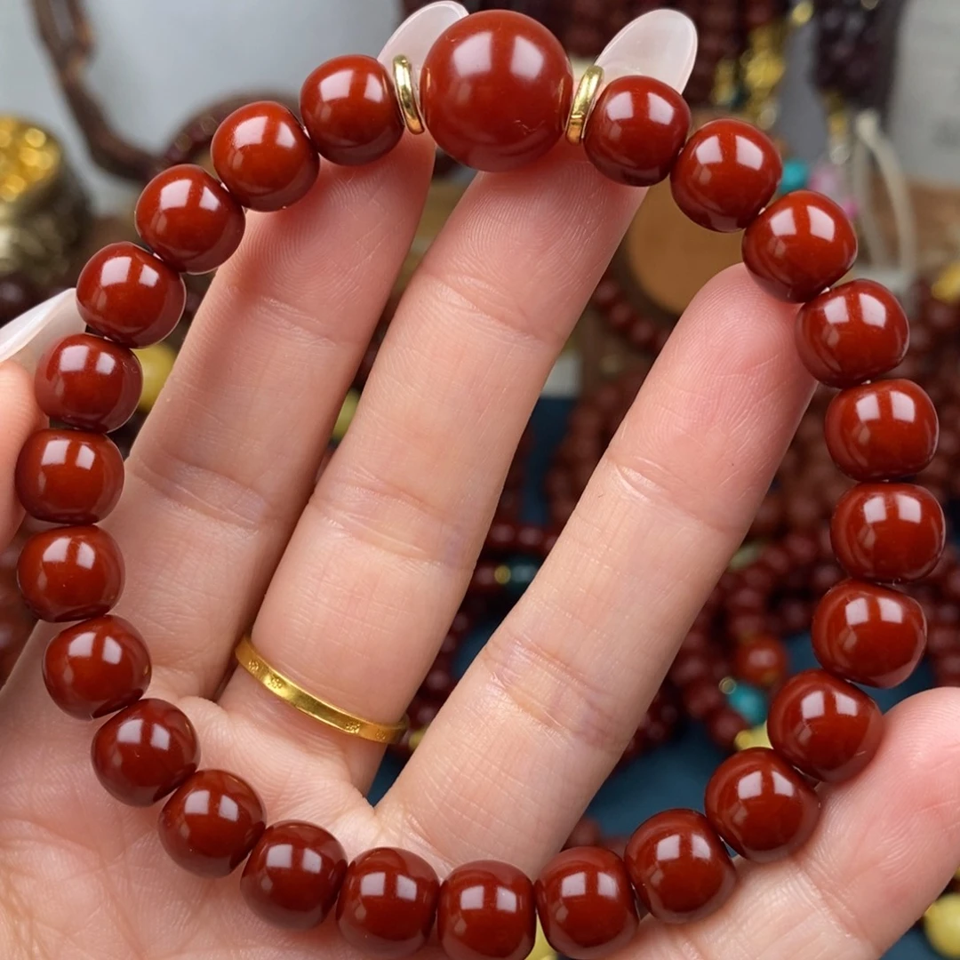 猴头核桃吊坠老型毕业9+红14