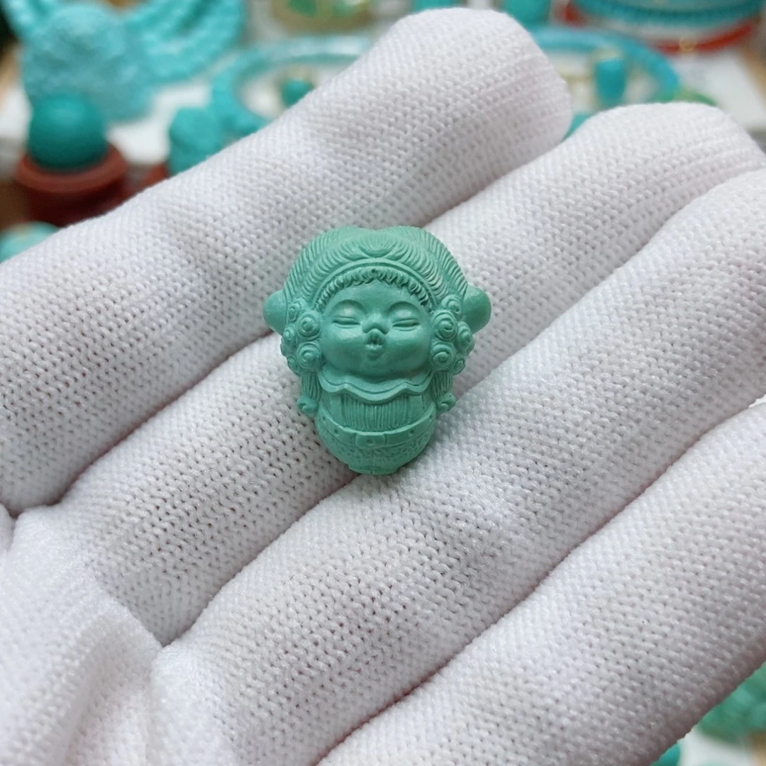 绿松石未镶嵌小丑