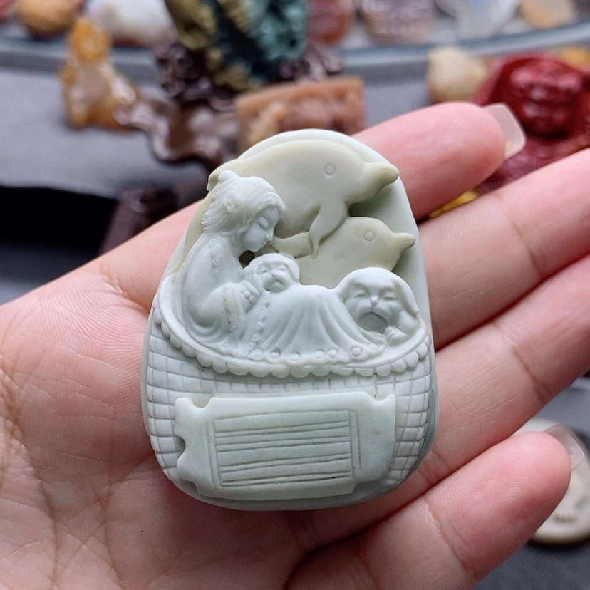 【闪购商品】未镶嵌吊坠定制石英质玉