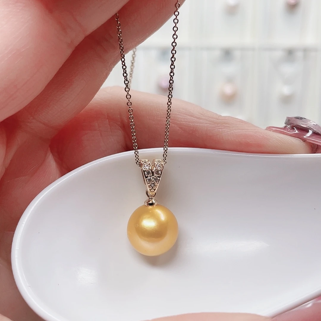 合金吊坠(赠链)淡水珍珠