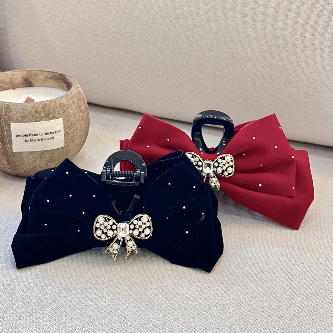 林北鼻-【新年抓夹】原创韩国东大门腔调设计感抓夹