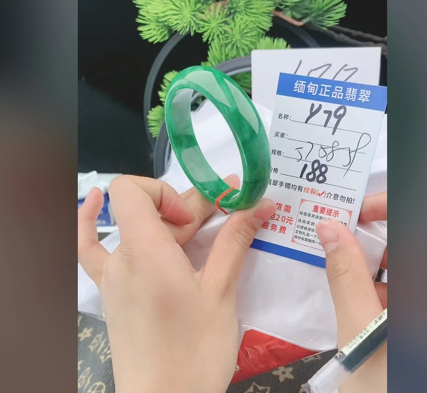 Y79【正品 缅甸翡翠】实物以直播间为准微色差