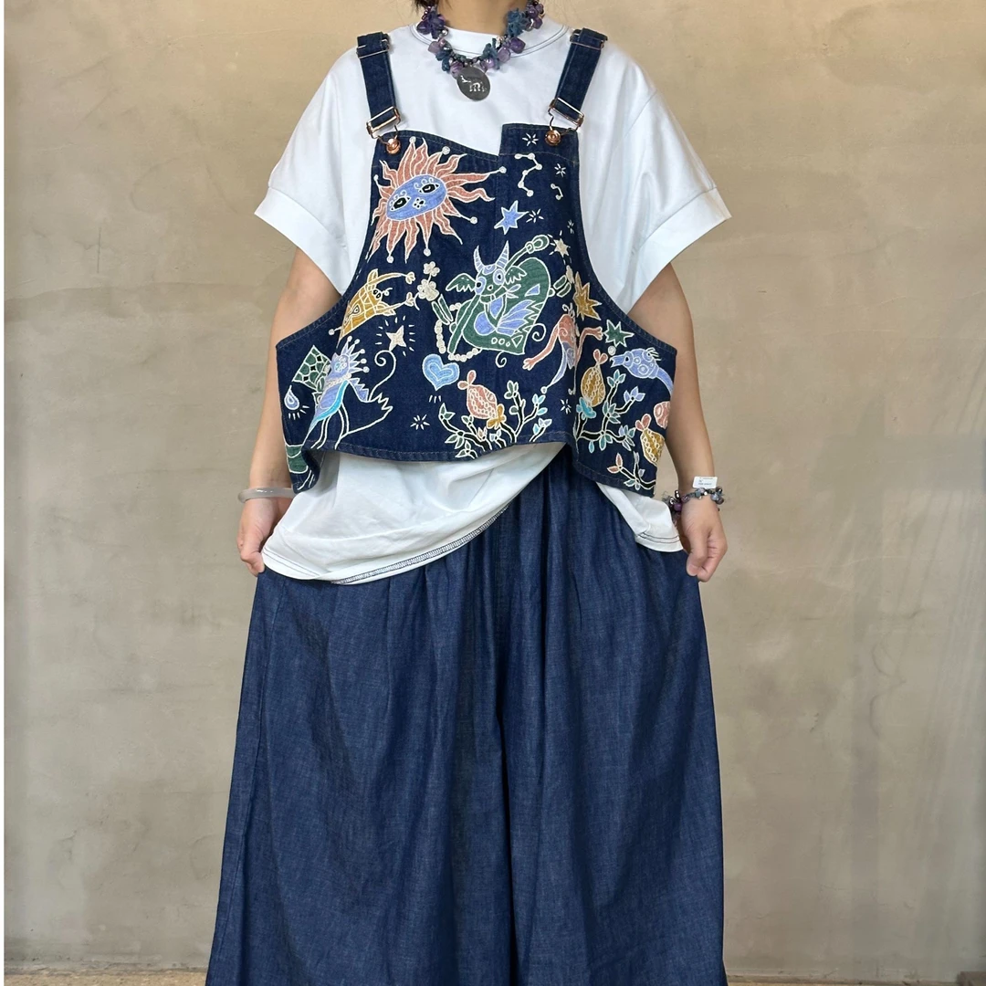 夏季薄款短袖刺绣明制汉服百搭民族风裤子韩版大码复古女装