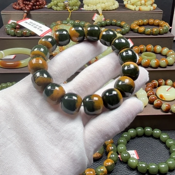 透闪石质玉未镶嵌手链