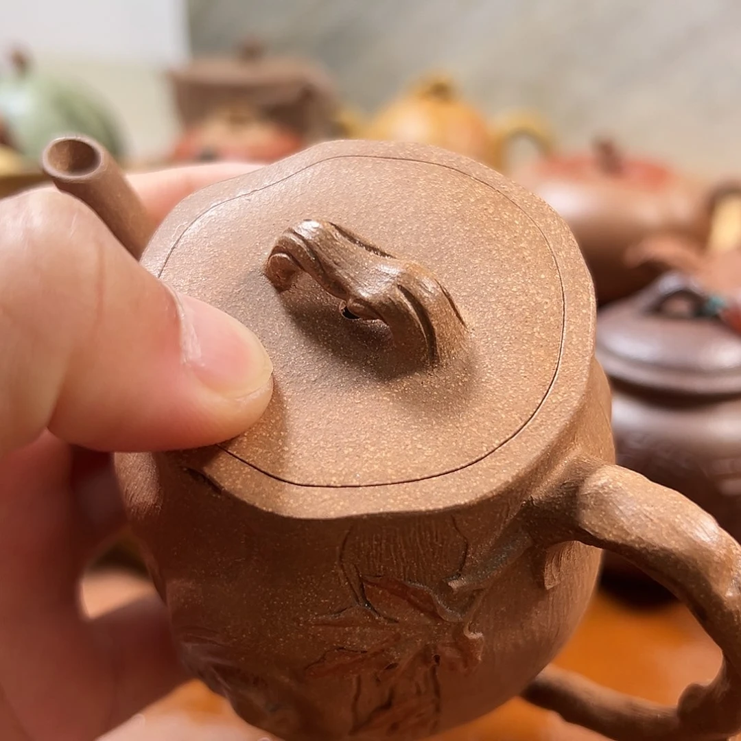 紫砂茶壶东**仔紫砂的100