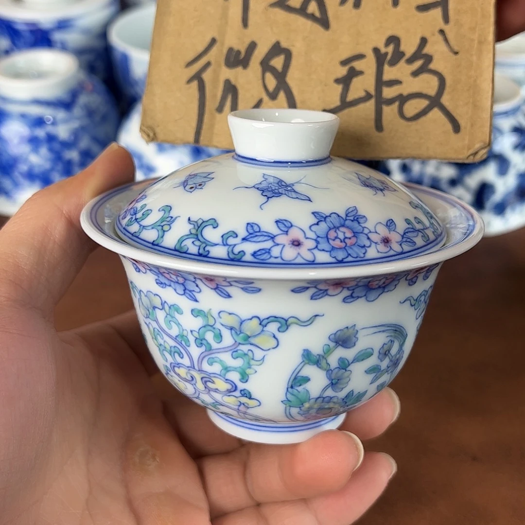 瓷片景德镇全手工手绘陶瓷