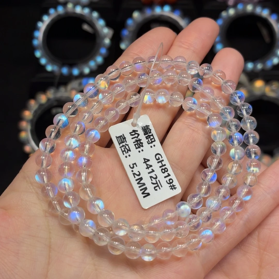 未镶嵌手链月光石GH819#5.2mm