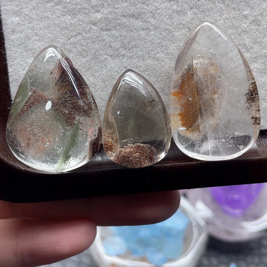 未镶嵌发晶珠宝半成品16