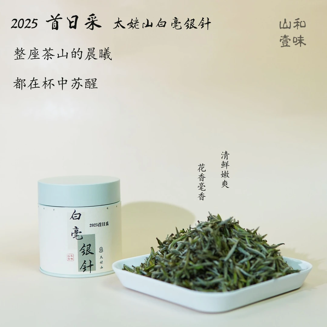 【白毫银针】2025 首日采 福鼎白茶太姥山白毫银针茶叶