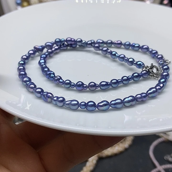 淡水珍珠未镶嵌颈饰