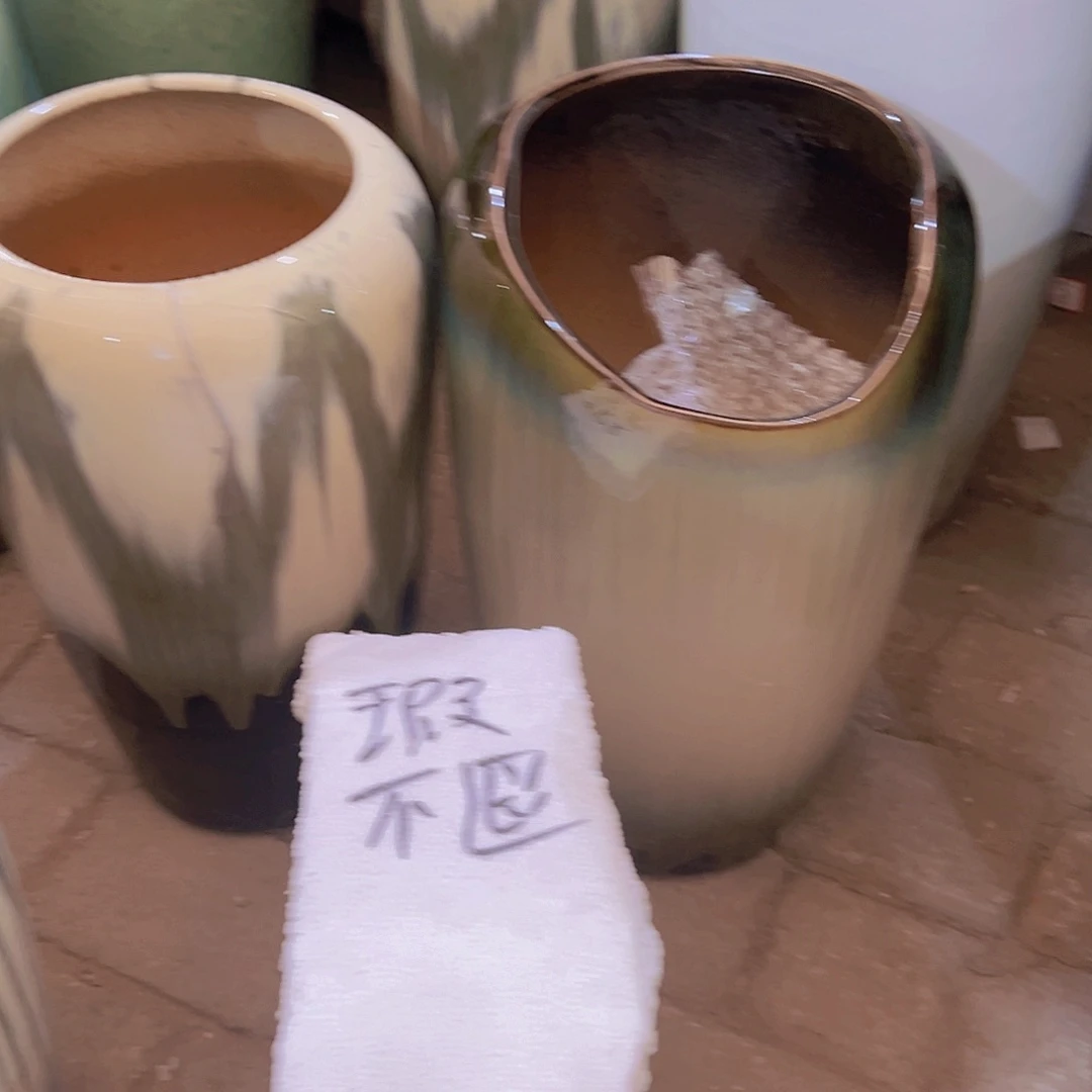 泠*景德镇精品花盆栽适合盆栽适