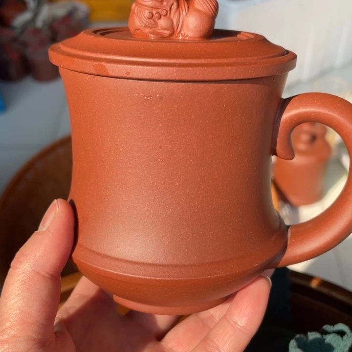 红泥茶壶.****红皮龙手工制作
