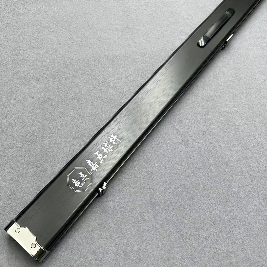 嘉点三槽台球杆盒-航空铝材质-180°平开-方形锁