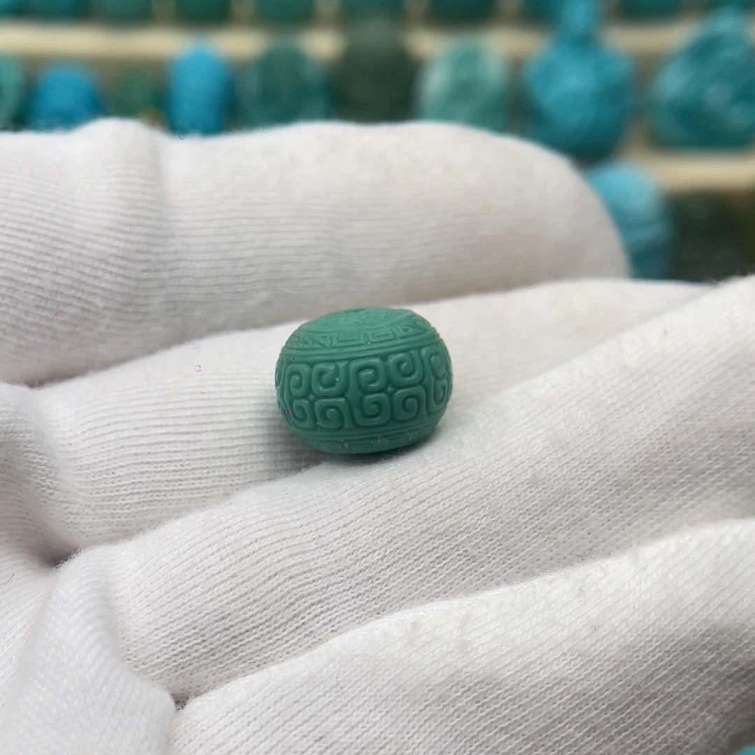 风***路绿松石未镶嵌颈饰卡14-11.5