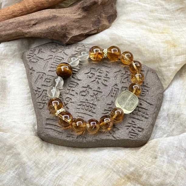 【富九州】天然水晶手串招米米