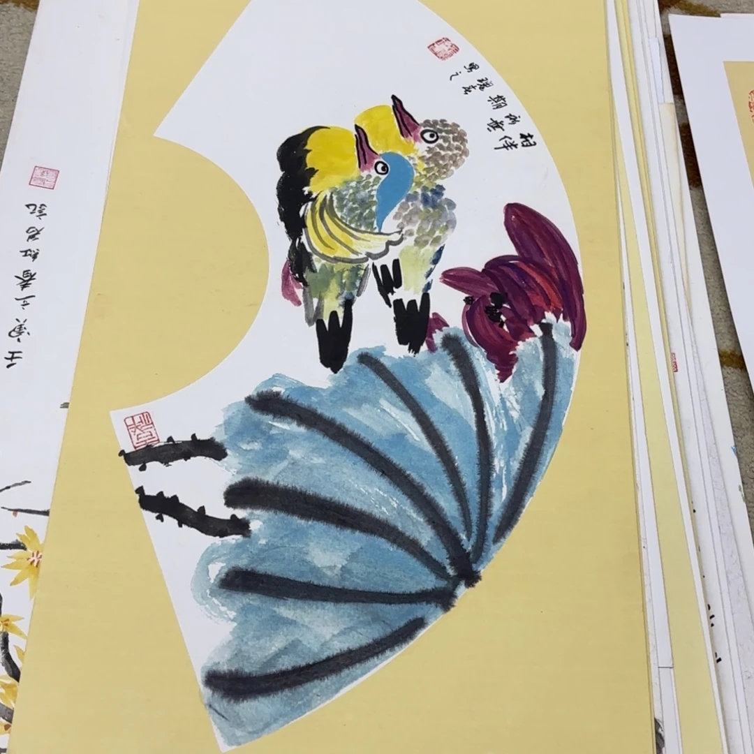 国画33-66卡纸作品艺