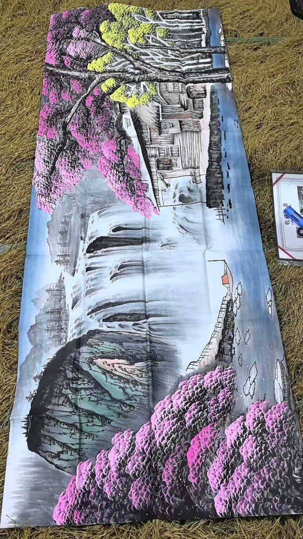 【仲奇】树房子横板画芯