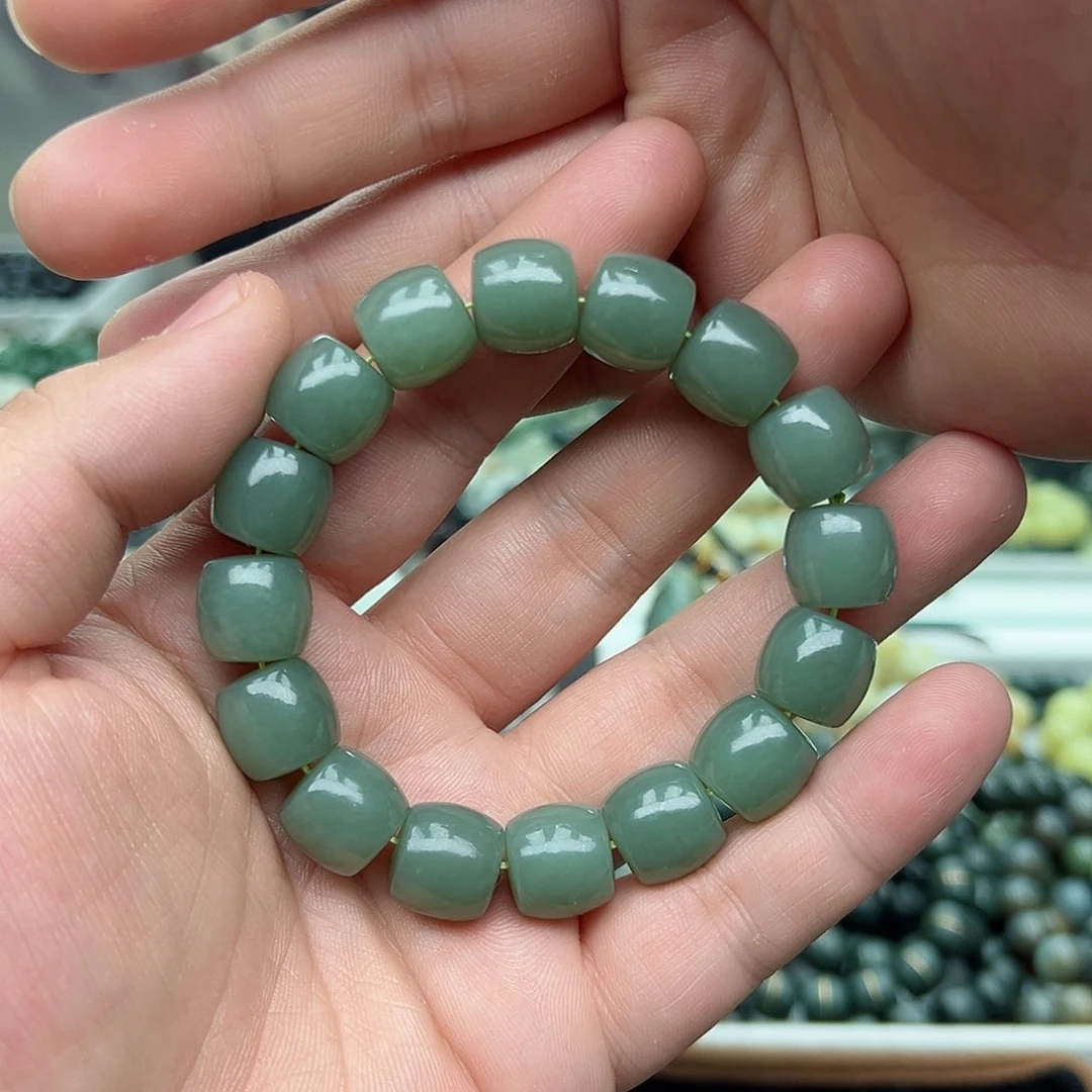 和田玉手串未镶嵌