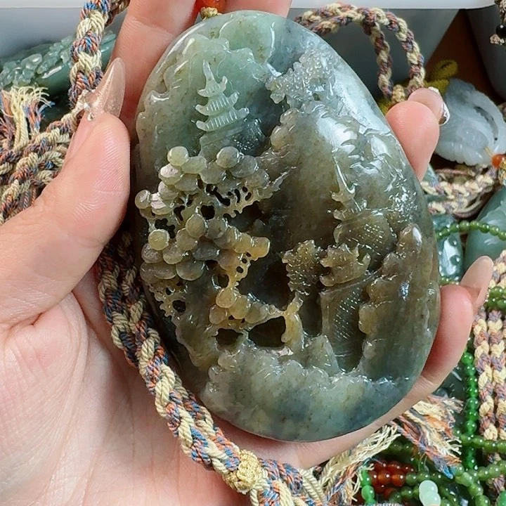 和田玉把件未镶嵌