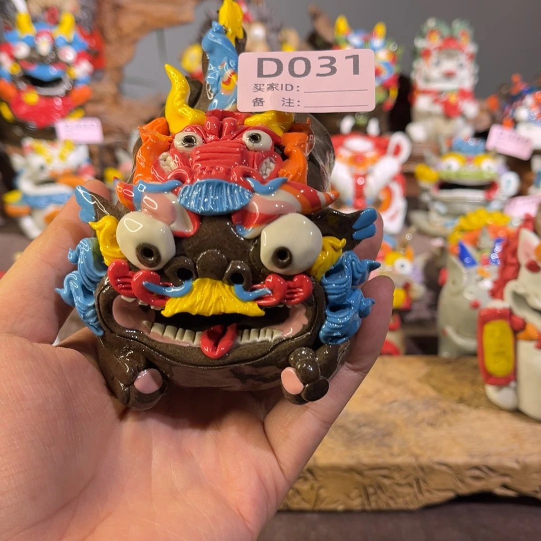泥塑绎*纯手工茶宠摆件
