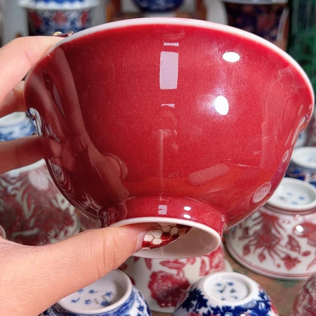 杯子景德镇毛仔柴窑主人杯