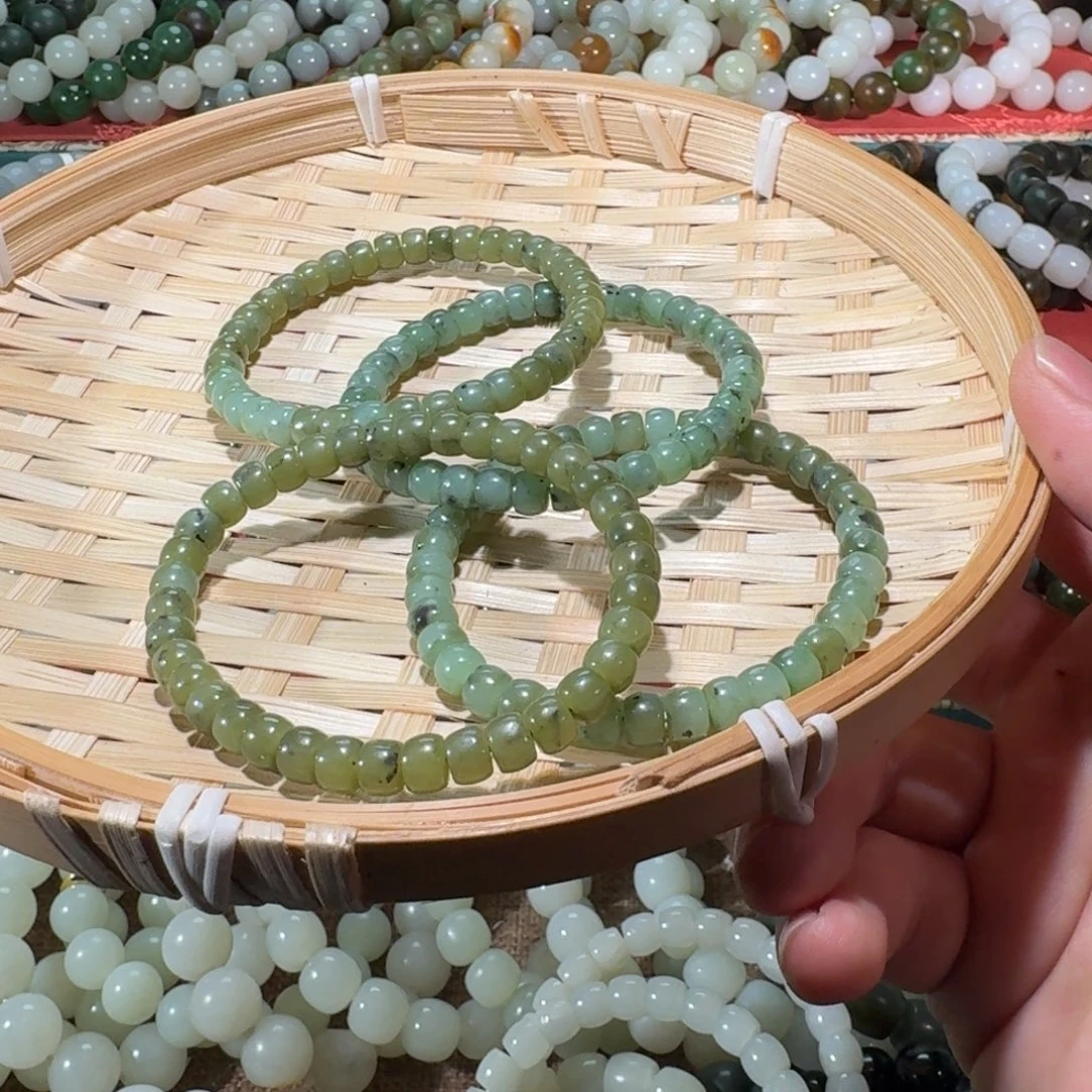 和田玉未镶嵌手链多样性发货拍一发一