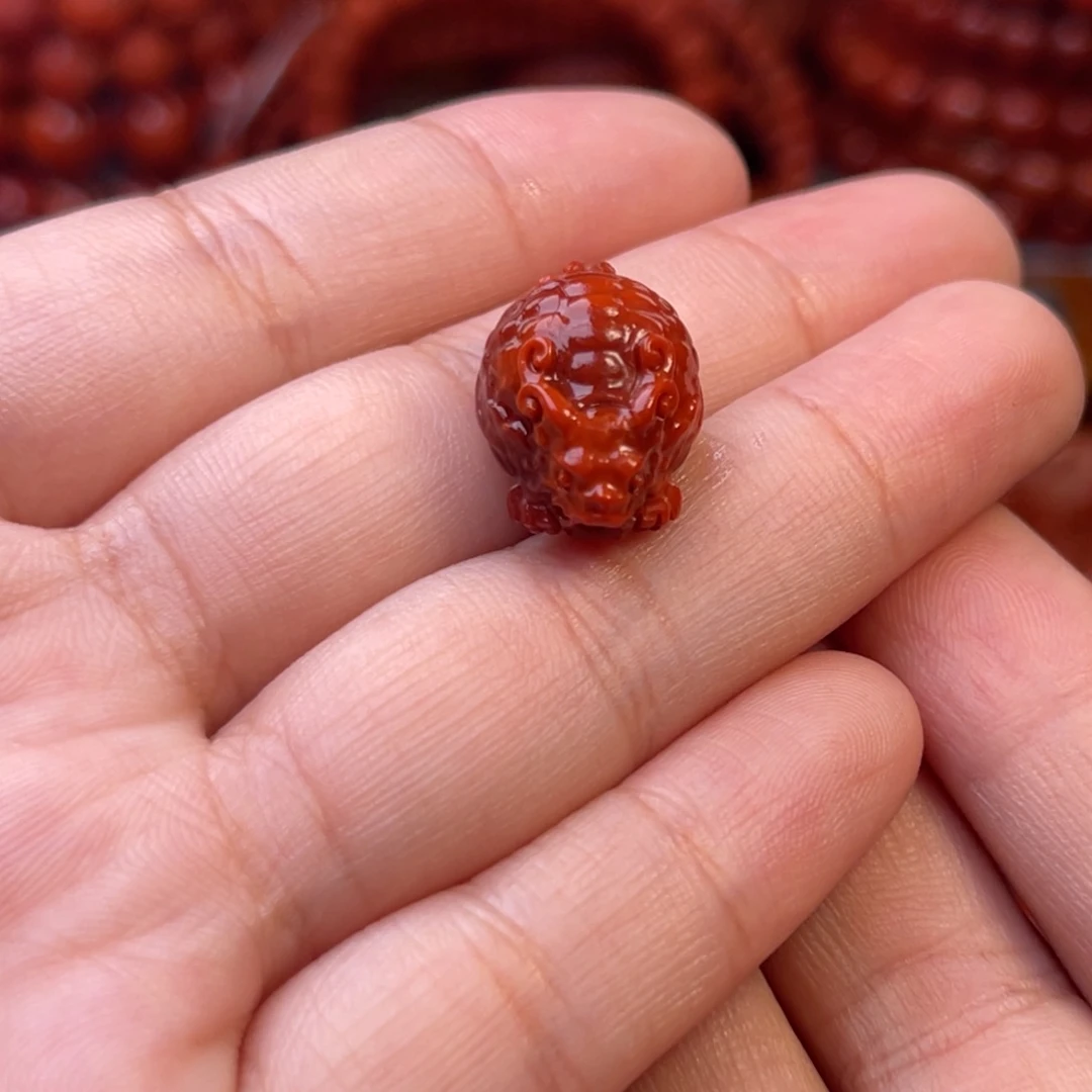 南红玛瑙天然川料瓦西牛血色龙龟13✖️17尺寸未镶嵌