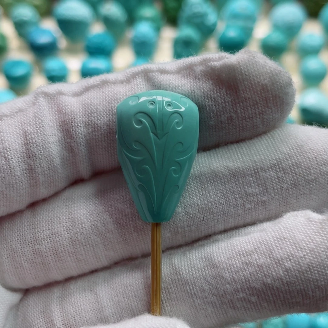 绿松石珠宝奇石未镶嵌