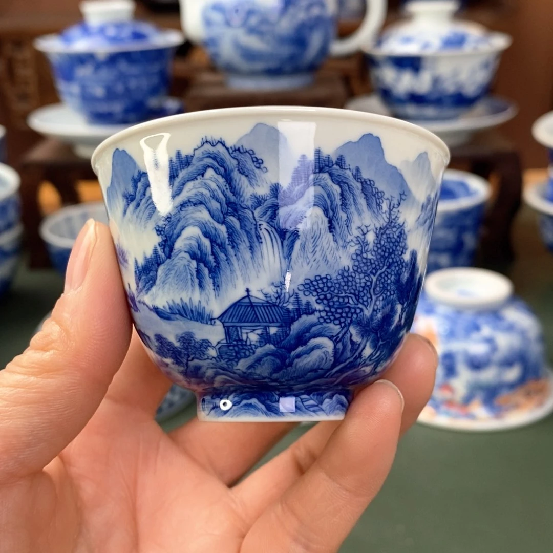 杯景德镇陶瓷手工手绘