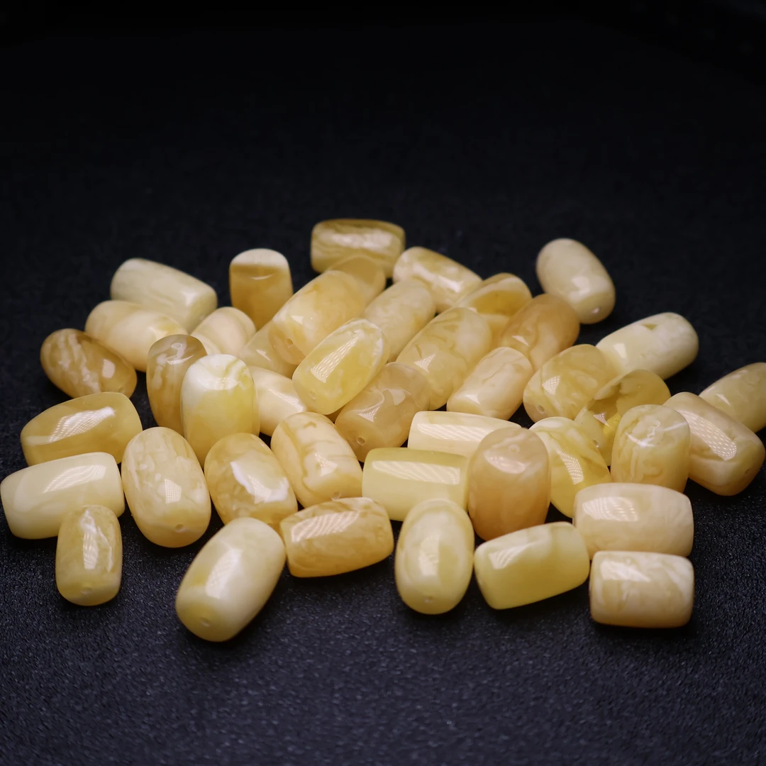 天然原矿俄料白花满蜜桶珠金刚星月腰珠顶珠配多样性发货只发其一