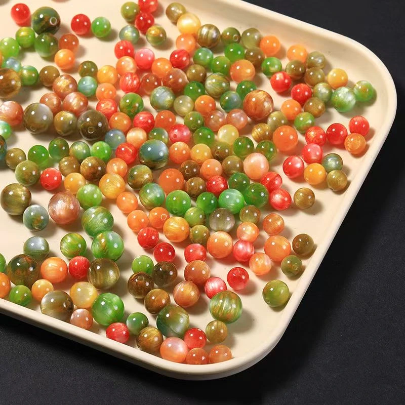 树脂散珠DIY，手工串珠