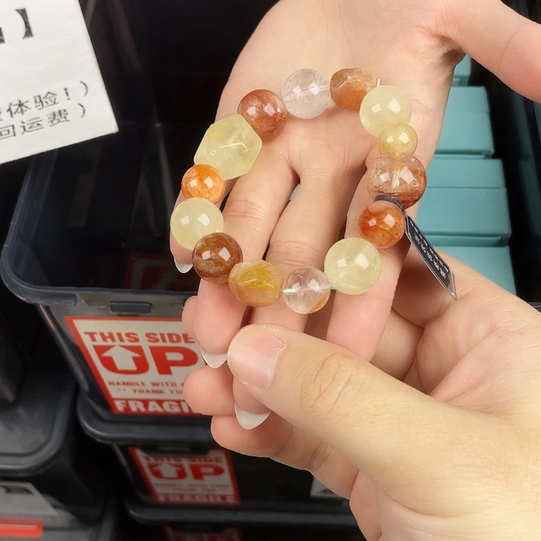 手链水晶银S925镶嵌