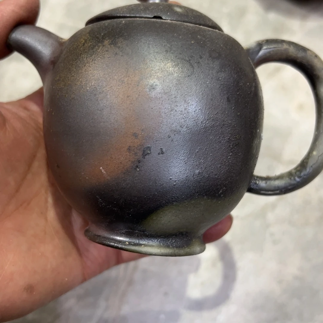 贵台龙窑柴烧茶壶231