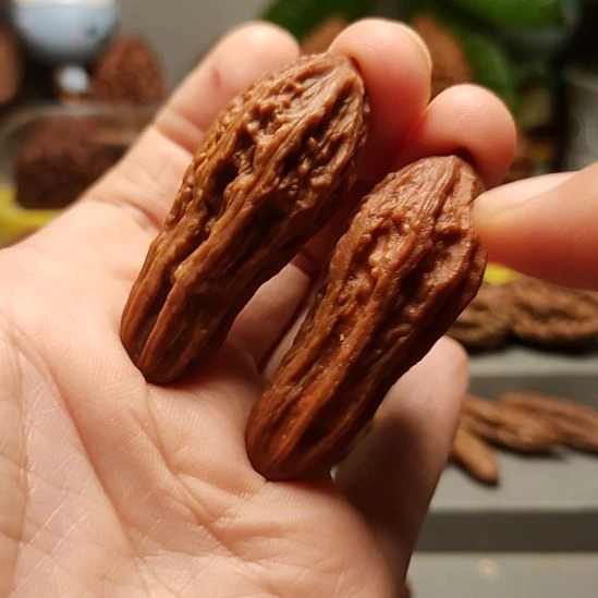 旷***9吊坠文玩核桃瓜条一只飘