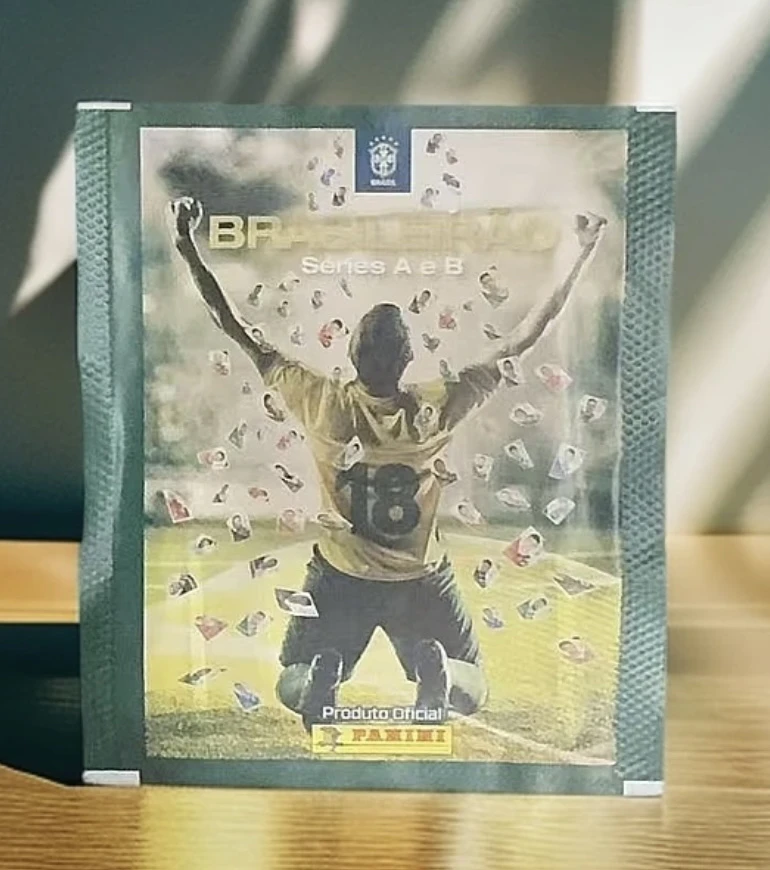 【拆盒】帕尼尼 2018巴西甲级联赛足球贴纸盲盒 顺丰包邮