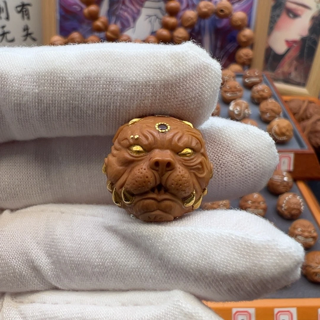 吊坠猴头核桃狗王