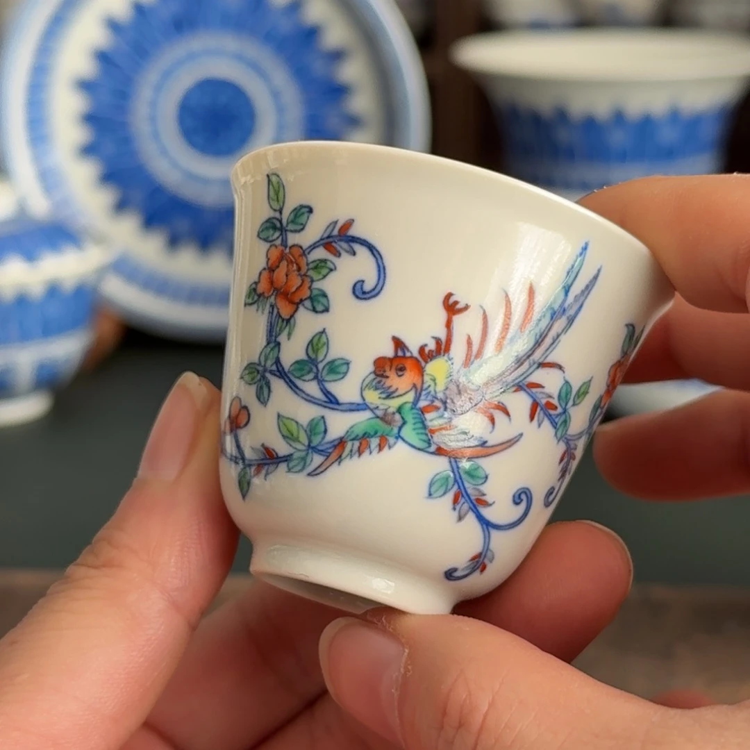 纯手工手绘陶瓷茶具