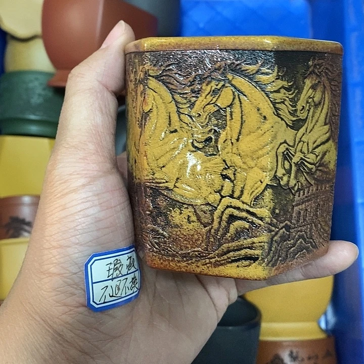 茶杯紫砂瑕疵不退不换