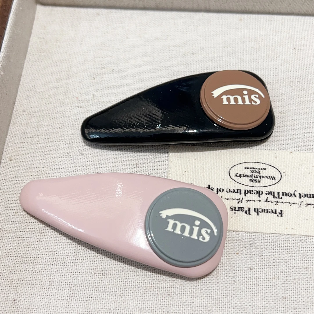 时尚圆盘拜拜夹侧边夹J1274